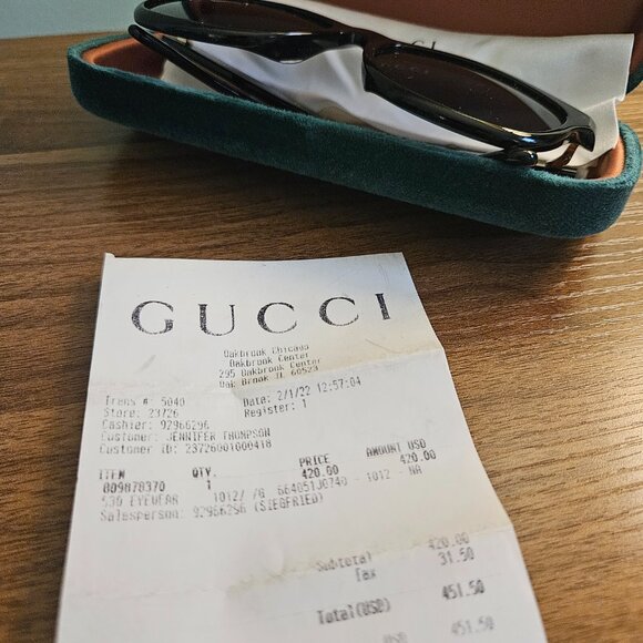 New Gucci Sunglasses - Picture 8 of 8